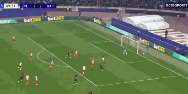 星空体育-【欧冠】巴萨5比2客胜红星，孔德助攻戴帽，莱万两球