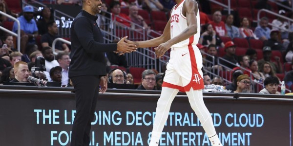 火箭队出场阵容巨变！10人轮换洗牌，双向后卫砍9+7+4，2阵挑大梁