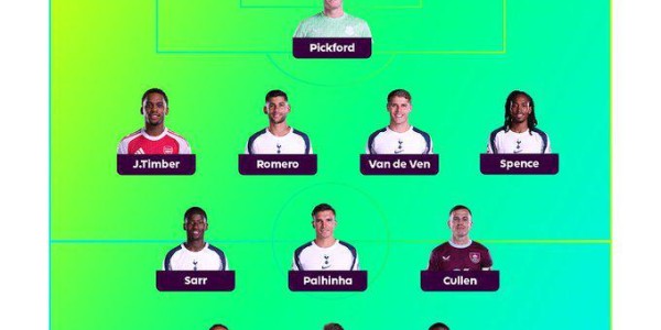 Xingkong-希勒评英超本轮最佳：哲凯赖什领衔锋线，热刺五名球星上榜