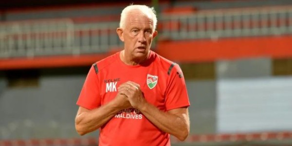 Xingkong-马尔代夫备战40强赛受困疫情：酒店宴会厅当训练场